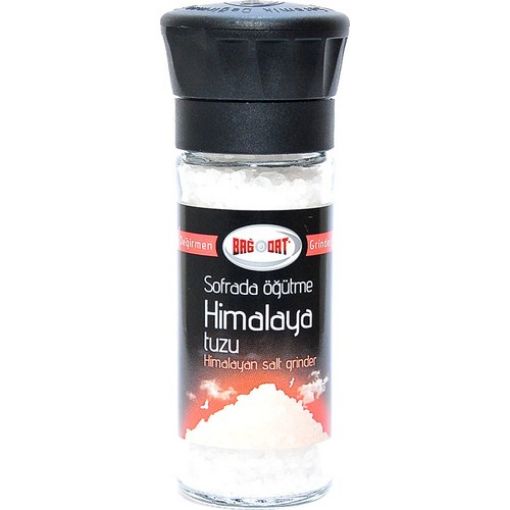 Bağdat Baharat Sofrada Öğütme Himalaya Tuzu Değirmen Kapak 110 Gr. ürün görseli