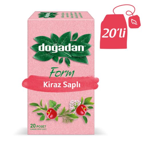 Doğadan Form Kiraz Saplı Karışık Bitki Çayı 20 Adet. ürün görseli