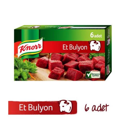 Knorr Bulyon 60 Gr Et 6 Adetli . ürün görseli