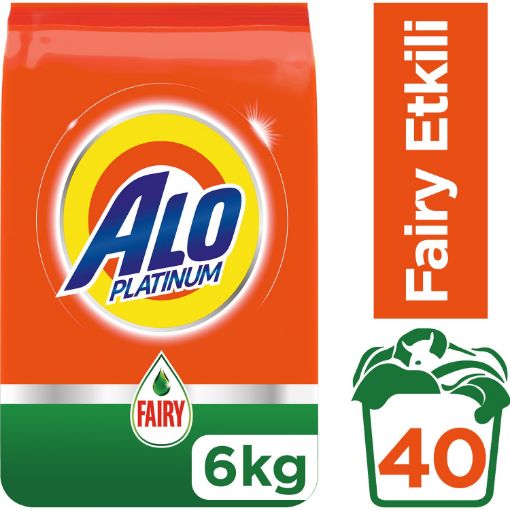 Alo Platinum Toz Çamaşır Deterjanı Fairy Etkili 6 kg. ürün görseli