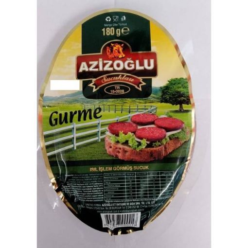 Azizoglu Gurme Sucuk 180 Gr. ürün görseli