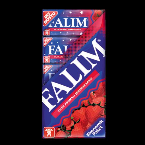 Falım Çilek Aromalı Sakız 5x7 Gr. ürün görseli