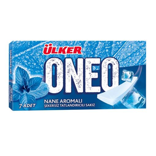 Ülker Oneo 60 Dakika Nane Aromalı Slims Sakız 14 Gr. ürün görseli