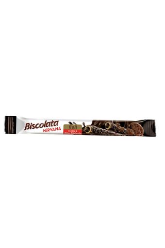 Biscolata Nirvana Roll Bitter Gofret 27,5 Gr. ürün görseli