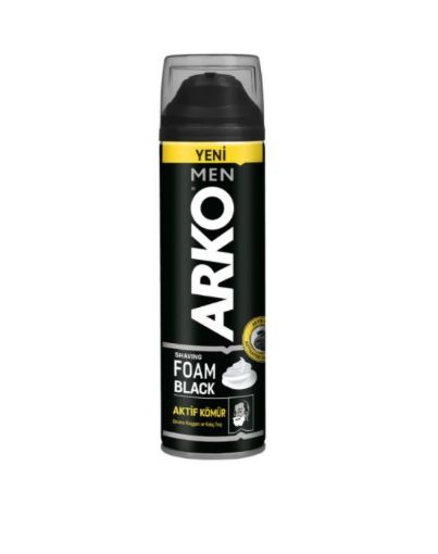 Arko Tıraş Köpüğü Foam Black 200 ml. ürün görseli