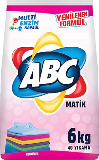 ABC Matik Renkliler İçin Toz Çamaşır Deterjanı 6 kg. ürün görseli