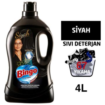 Resim Bingo Sıvı Deterjan 4000 Ml Siyah
