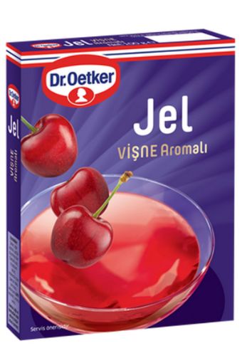 Dr. Oetker Jel Vişne Aromalı 100 Gr. ürün görseli