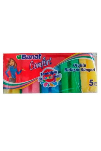 Banat Confort Oluklu Sünger 5 Lı Stand. ürün görseli