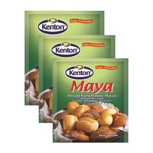 Kenton Instant Hamur Maya 10 Gr (3Lu). ürün görseli