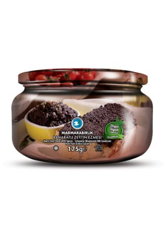 Marmarabirlik Baharatlı Siyah Zeytin Ezmesi 175 Gr. ürün görseli