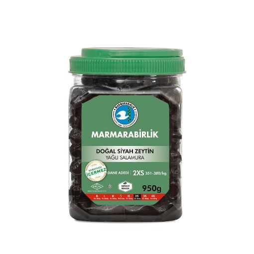 Marmarabirlik Elit Siyah Zeytin 950 Gr. ürün görseli