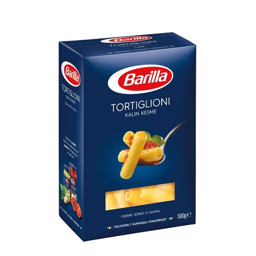 Barilla Tortiglioni (Kalın Kesme) Makarna 500 Gr. ürün görseli