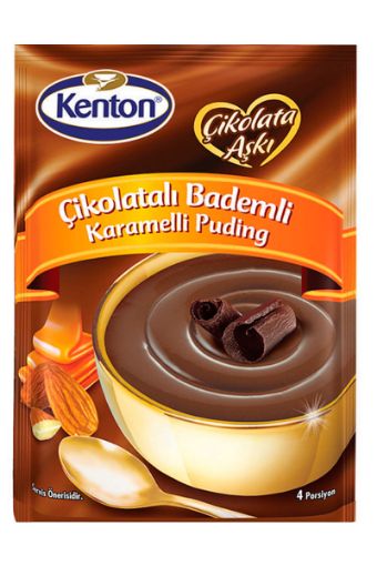 Kenton Puding Çikolatalı Bademli Karamelli 100 g. ürün görseli