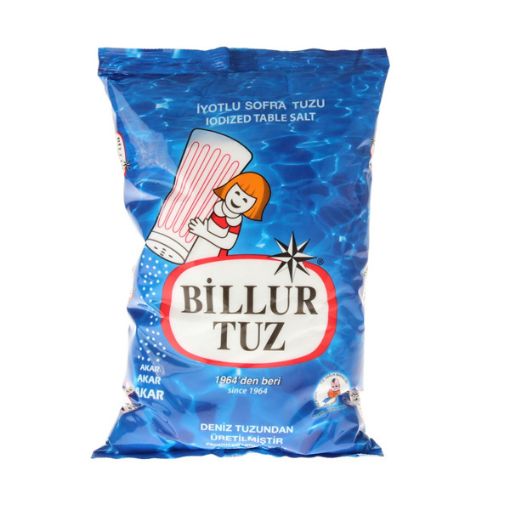 Billur Tuz Rafine İyotlu Sofra Tuzu 1,5 kg. ürün görseli