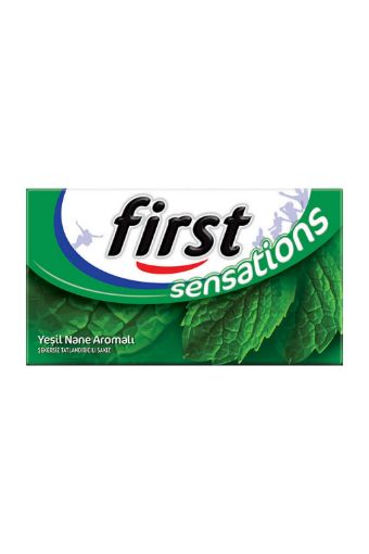 First Sensations Yeşil Nane Aromalı Sakız 27 Gr. ürün görseli