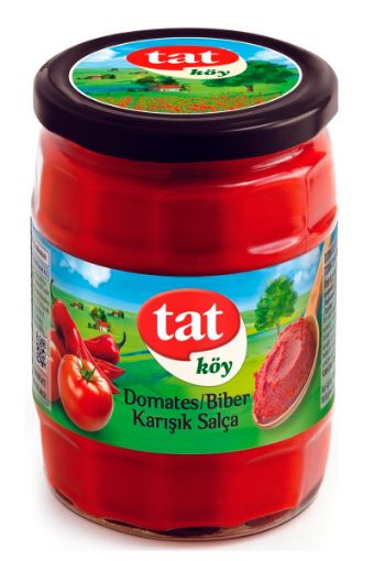 Tat Karışık Domates & Biber Köy Salçası 560 Gr. ürün görseli