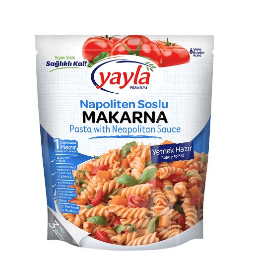 Yayla H.Yemek Makarna 250 Gr. Napolıtan Sos. ürün görseli