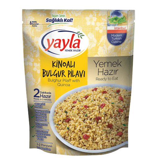 Yayla Hazır Yemek Bulgur Pilavı 250Gr.Kınoalı. ürün görseli