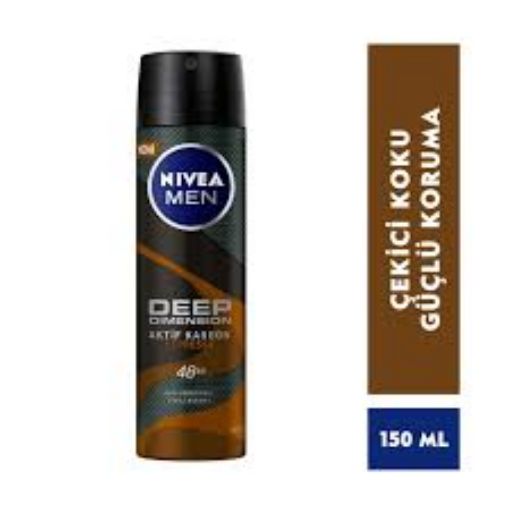 Nivea Deep Dimension Espresso Erkek Deodorant 150 ml. ürün görseli