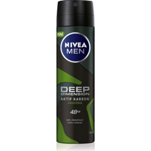 Nivea Deo Sprey Deep Amazonia Erkek 150 ml. ürün görseli