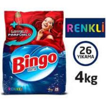 Resim Bingo Matik Renkliler Toz Deterjan 4 kg