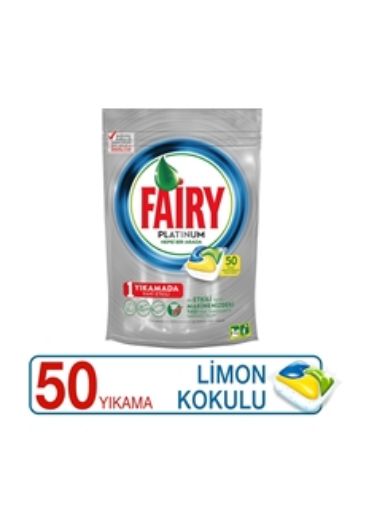 Fairy Bulaşık Makinesi Platıum 50 Lı Limon. ürün görseli