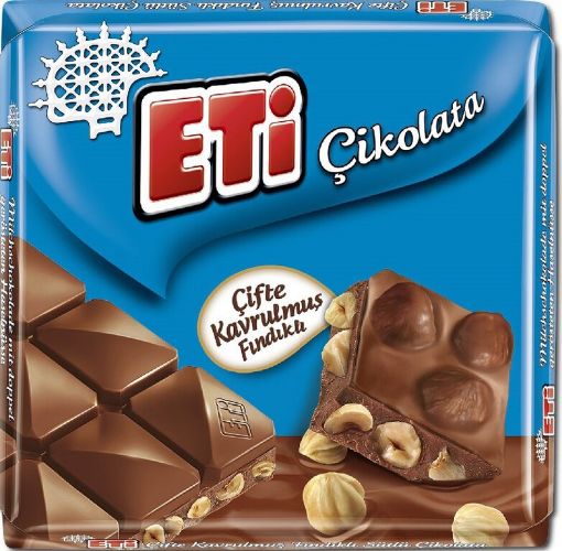 Eti Fındıklı Kare Çikolata 60 Gr. ürün görseli