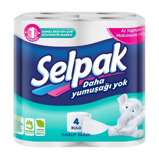 Selpak Tuvalet Kagıdı 4 Lu. ürün görseli