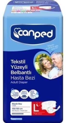 Canped Belbantlı Hasta Beziı N.Gece Büyük 7 Lı. ürün görseli