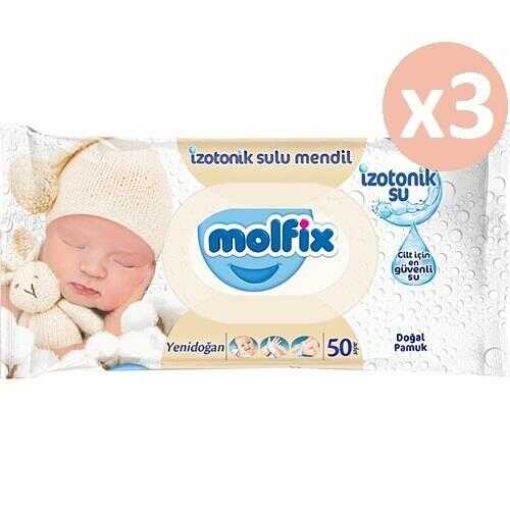 Molfix Islak Havlu  50 X 3 Lu Yenidoğan. ürün görseli