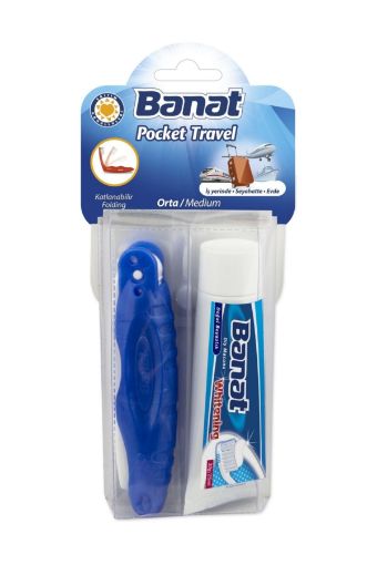 Banat Diş FırçasıPocket Trav.Dıs Mac.Hed.25 Ml. ürün görseli