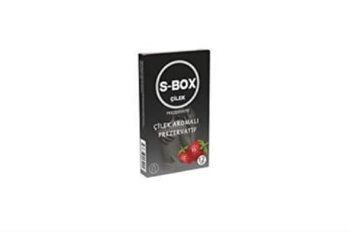 S Box 12  Lı Kondom Strawberry. ürün görseli