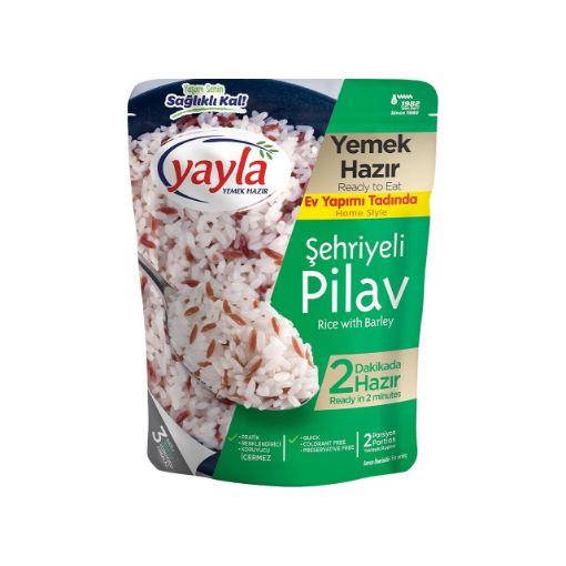 Yayla Hazır Yemek Pırınc Pilavı 250Gr.Sehrıyelı. ürün görseli