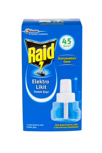 Raid Sinek Kovucu Elektrolikit 45 Gece Yedek 27.4 ml. ürün görseli