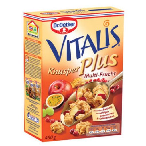 Dr Oetker Vıtalıs Multı Meyvelı Cıtır Muslı 450 Gr. ürün görseli