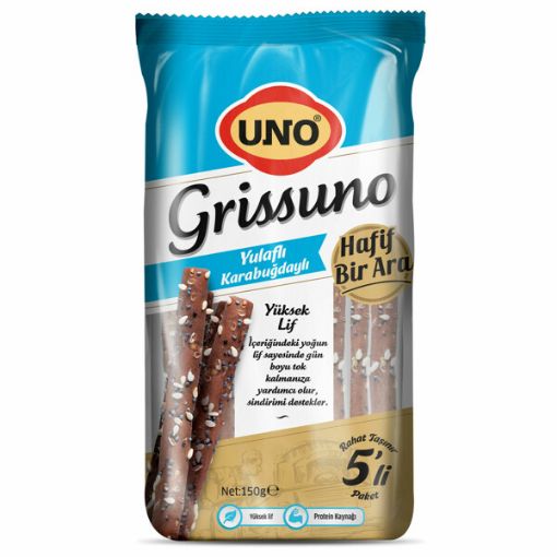 Uno Yulaflı Karabuğdaylı Grissuno 150 g. ürün görseli