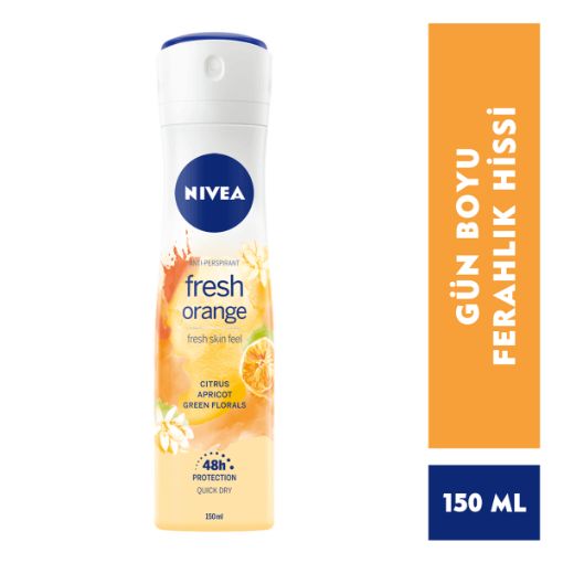 Nivea Fresh Orange Kadın Deodorant 150 ml. ürün görseli