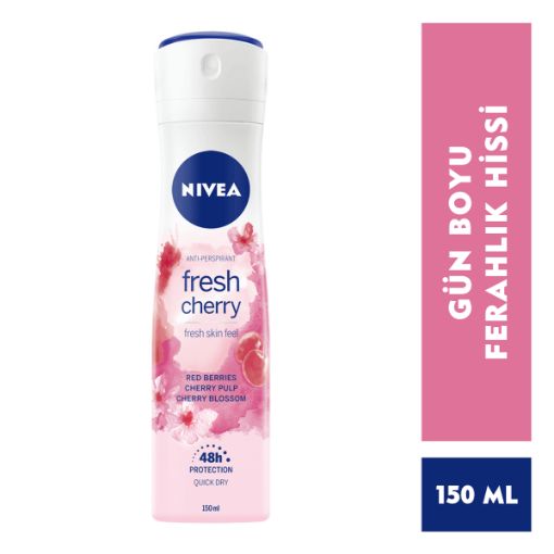 Nivea Deo Byn Fresh Cherry Kıraz 150 Ml. ürün görseli