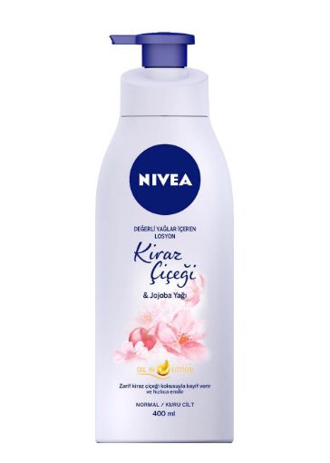 Nivea Kiraz Çiçeği & Jojoba Yağı Vücut Losyonu 400 ml. ürün görseli