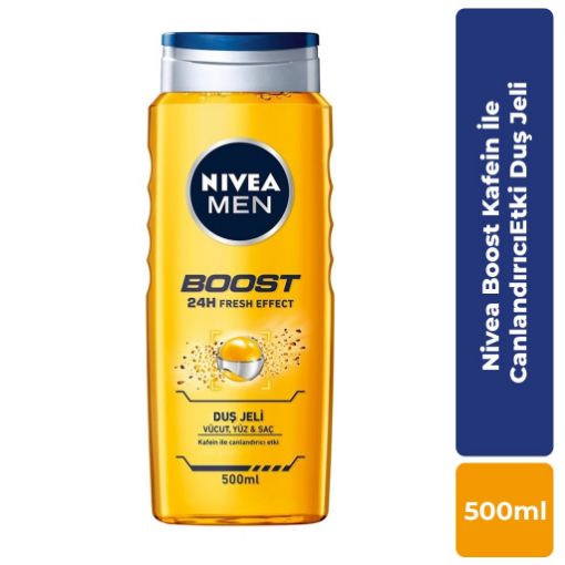 Nivea Men Duş Jeli Boost 500 ml. ürün görseli