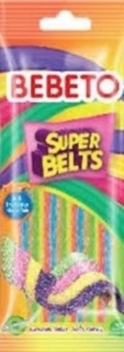 Bebeto Süper Belts Meyve Sulu Yumuşak Şeker 75 g. ürün görseli