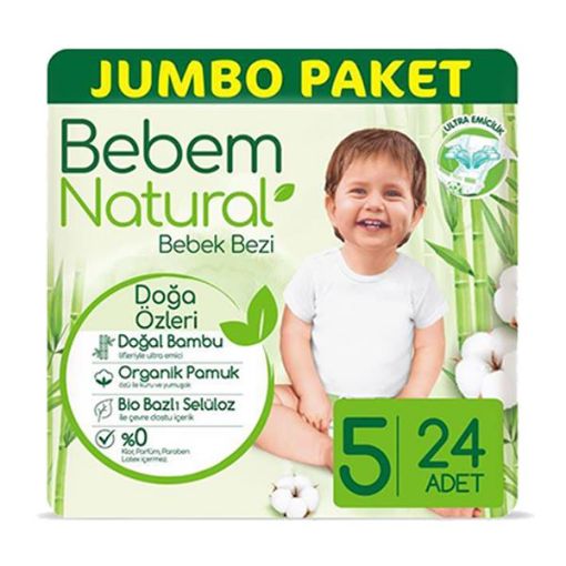 Bebem Natural Jumbo 5 Junıor 24  Lu. ürün görseli