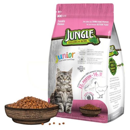 Jungle Tavuk Etli Yavru Kedi Maması 1.5 kg. ürün görseli