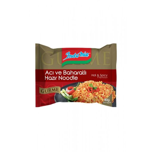 Indomie Gurme Acı ve Baharatlı Hazır Noodle 80 Gr. ürün görseli