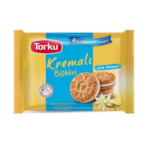 Torku Kremalı Bıskuvu 4X61 Gr Sade. ürün görseli