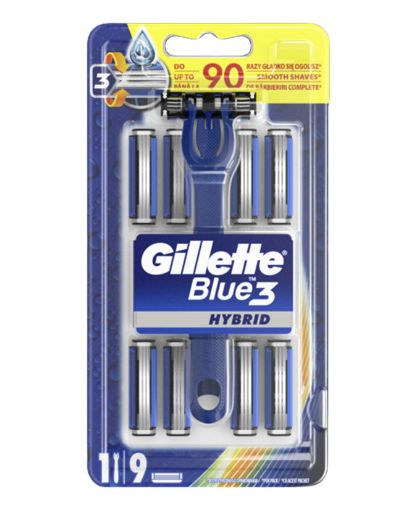 Gillette Blue 3 Tıraş Bıçağı 1+9. ürün görseli