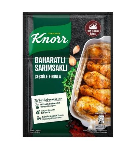 Knorr Baharatlı Sarımsaklı Tavuk Çeşnisi 34 Gr. ürün görseli