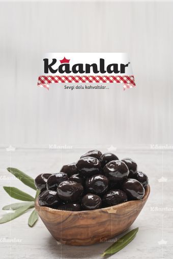 Kaanlar Mega Yağlı Sele Zeytin 201-230 Boy 1 kg. ürün görseli