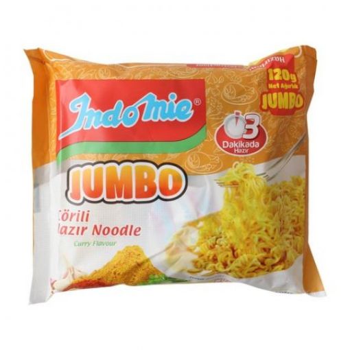 Indomie Jumbo Paket Körili Noodle 120 Gr. ürün görseli